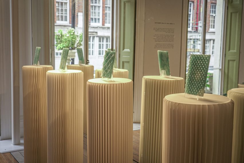 Thames Glass tiles at the Beautility exhibition