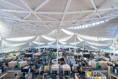 Office space at Google Bay View campus