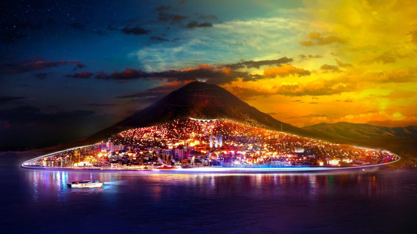 Bitcoin City in El Salvador designed by FR-EE