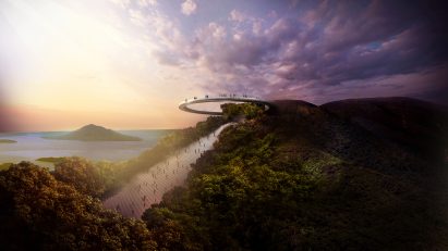 Volcano lookout
