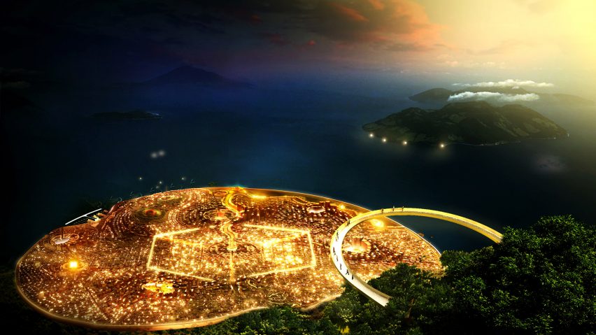 Bitcoin City in El Salvador designed by FR-EE