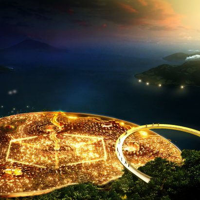 Bitcoin City in El Salvador designed by FR-EE
