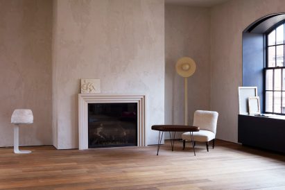 Living room in Bleecker Street apartment
