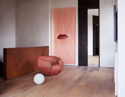 Interior of New York apartment