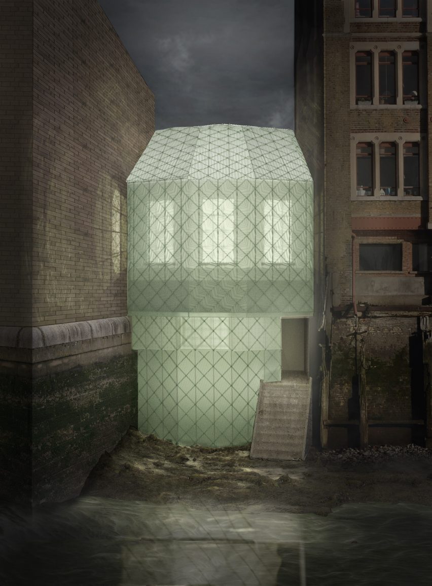 Turks Head with Thames Glass tiles