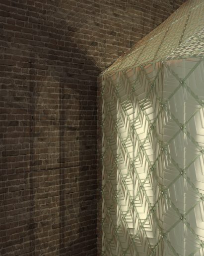 Turks Head with Thames Glass tiles