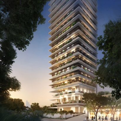 Exterior of Foster + Partners' BWDC tower in Manila