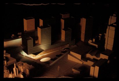 competition-winning design for a city hall for The Hague