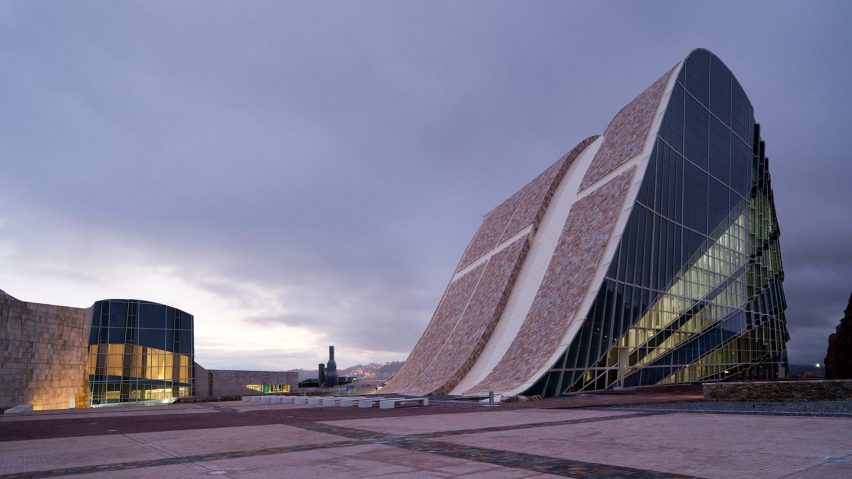 City of Culture building by Peter Eisenman