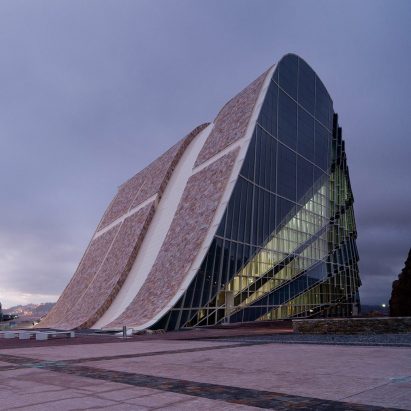 City of Culture building by Peter Eisenman