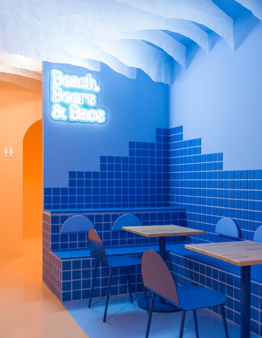 Baovan restaurant in Valencia by Clap Studio