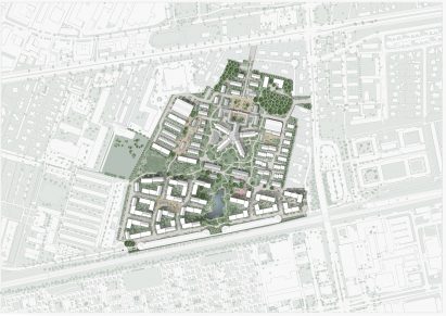 Vridsløse masterplan by Cobe