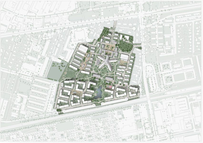 Vridsløse masterplan by Cobe