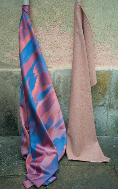 Two fabrics from Contemporary Persia collection