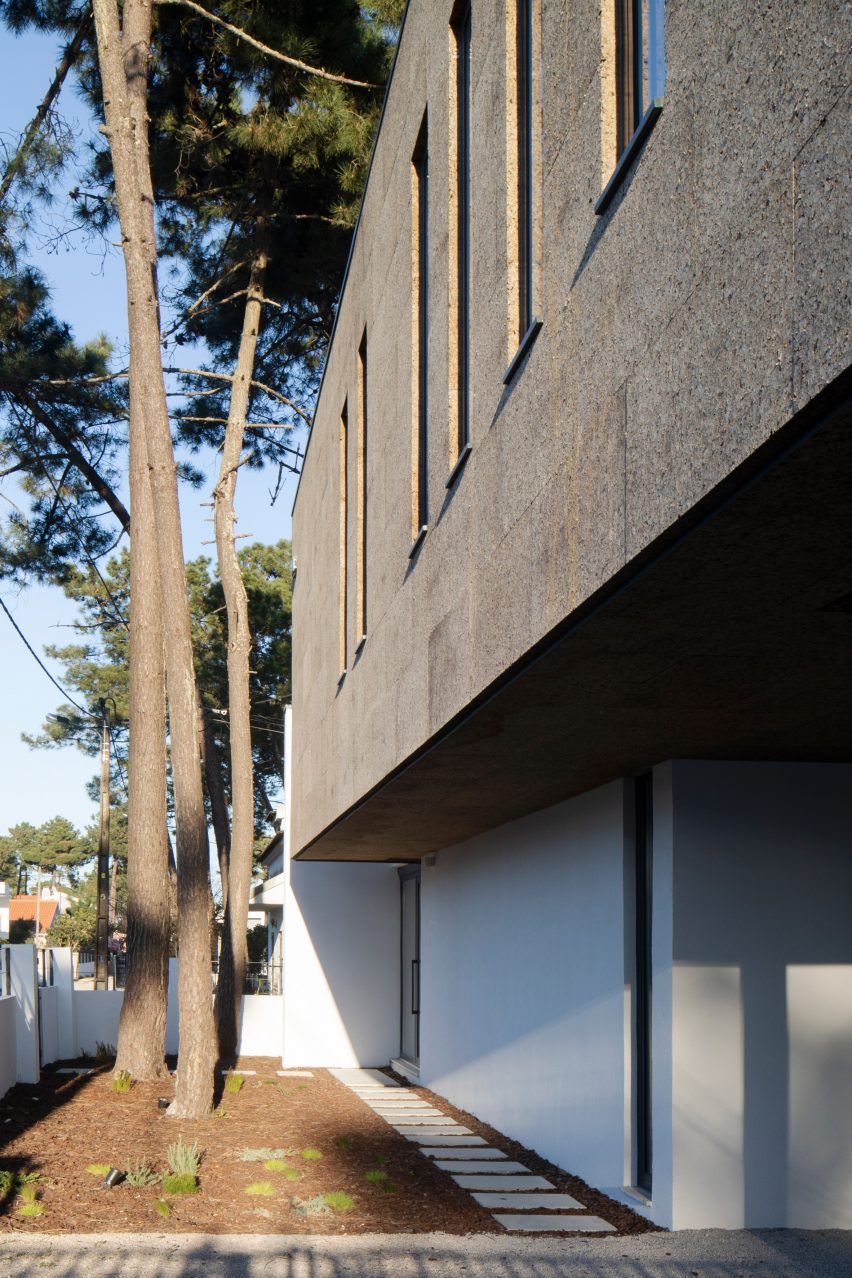 Exterior of Cork House by Inês Brandão Arquitectura