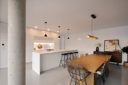Kitchen of Portuguese home by Inês Brandão Arquitectura