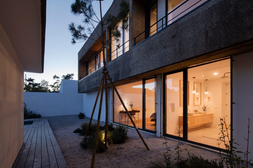 Exterior of Cork House by Inês Brandão Arquitectura