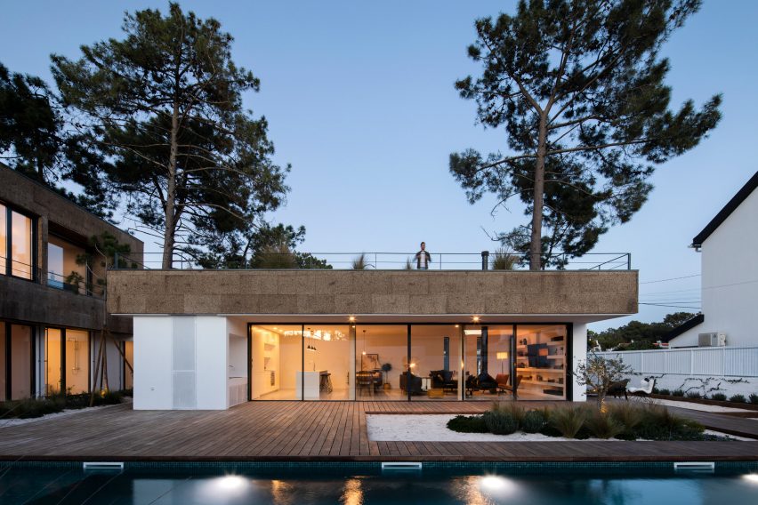 Exterior of Cork House by Inês Brandão Arquitectura