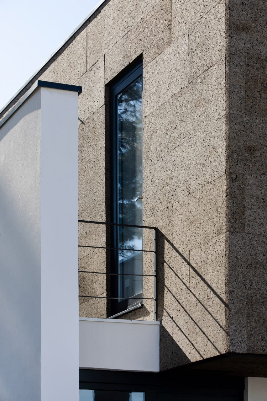 Exterior of Cork House by Inês Brandão Arquitectura
