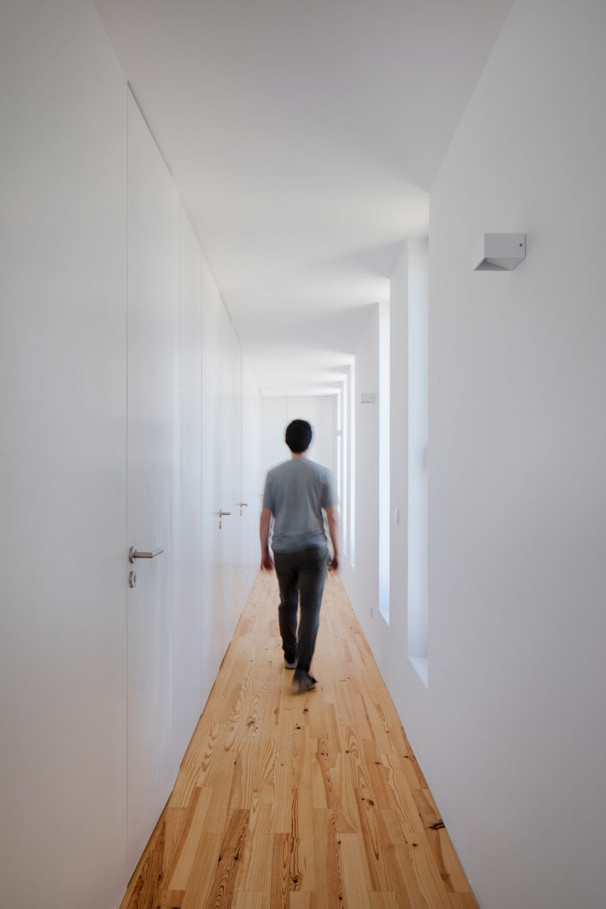 Interior of Cork House by Inês Brandão Arquitectura