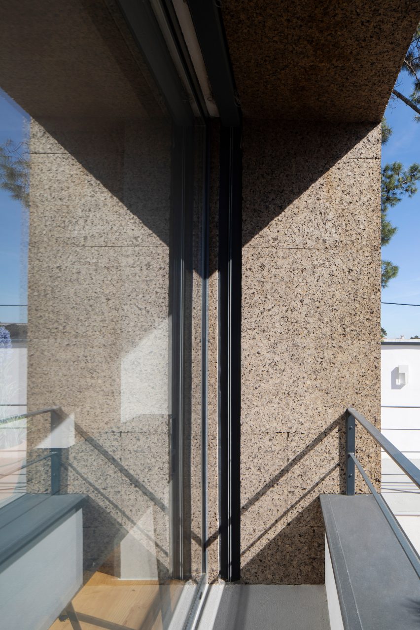 Exterior of Cork House by Inês Brandão Arquitectura