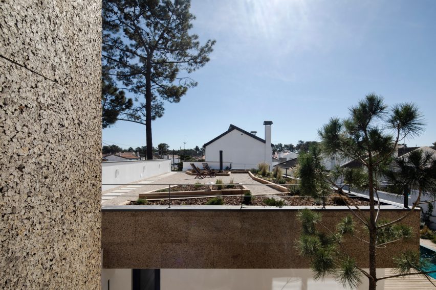 Exterior of Cork House by Inês Brandão Arquitectura