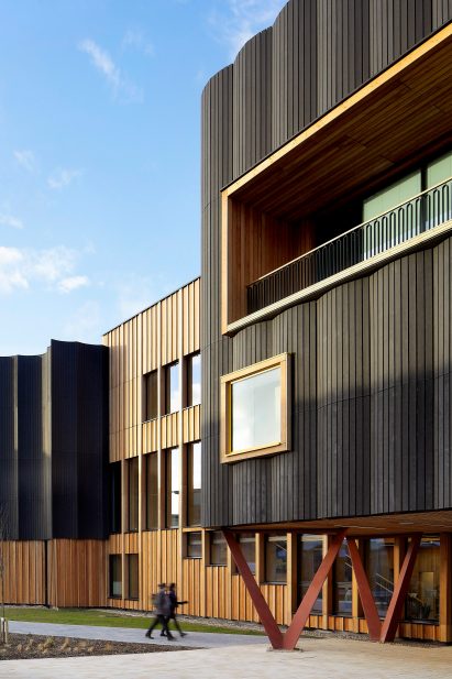 Facade of Creative Centre by Tate+Co