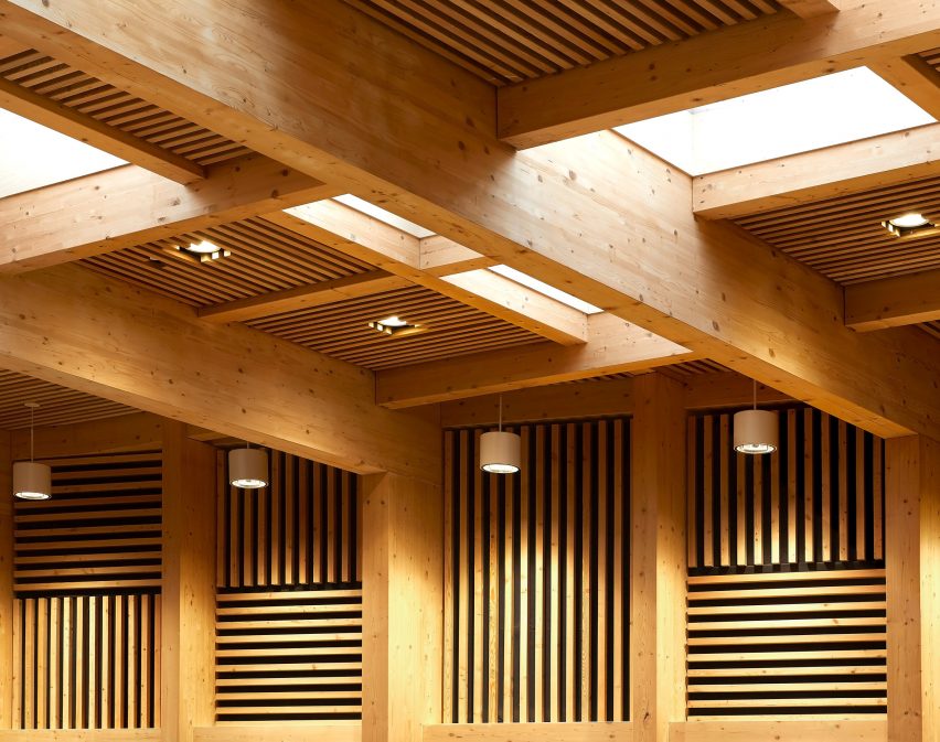 Interior of Creative Centre at York St John University by Tate+Co