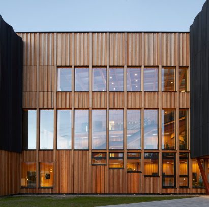 Facade of Creative Centre at York St John University