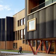 Front facade of Creative Centre at York St John University