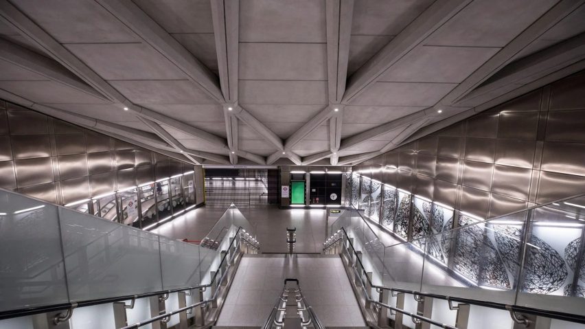 An exclusive look at the Elizabeth Line's Farringdon station features in today's Dezeen Agenda newsletter