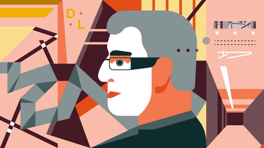 Illustration of Daniel Libeskind