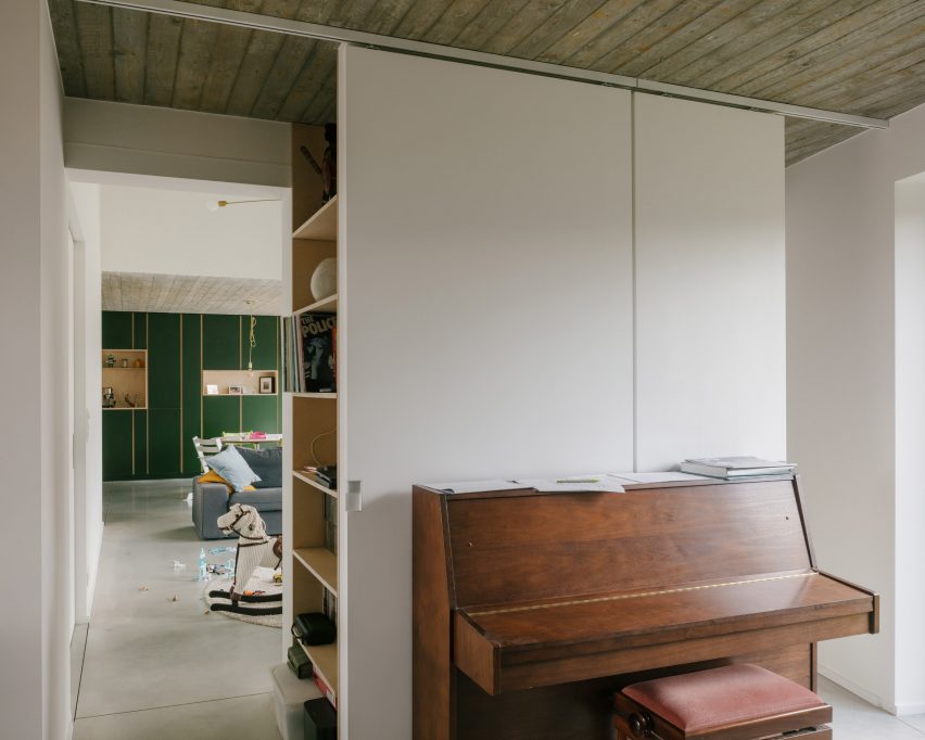 Interior of Belgian house by DéDal Architectes