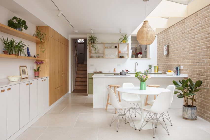 London Extension and Gallery is a residential extension in South London by Delve Architects