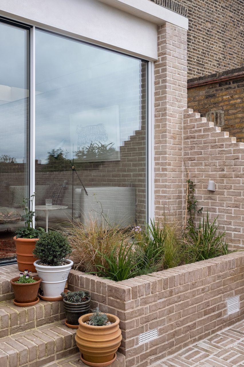 London Extension and Gallery is a residential extension in South London by Delve Architects