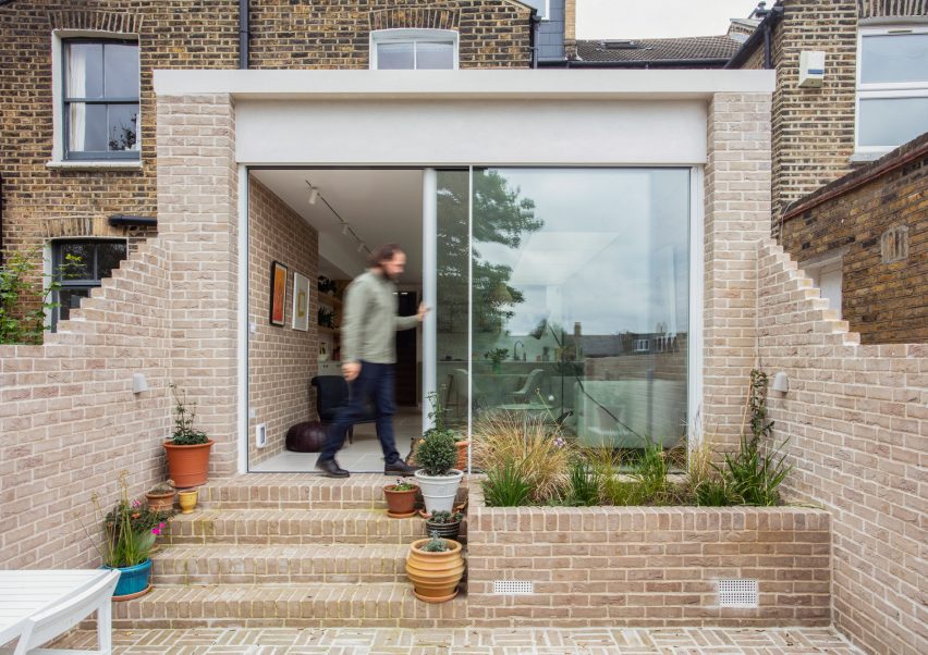 London Extension and Gallery is a residential extension in South London by Delve Architects