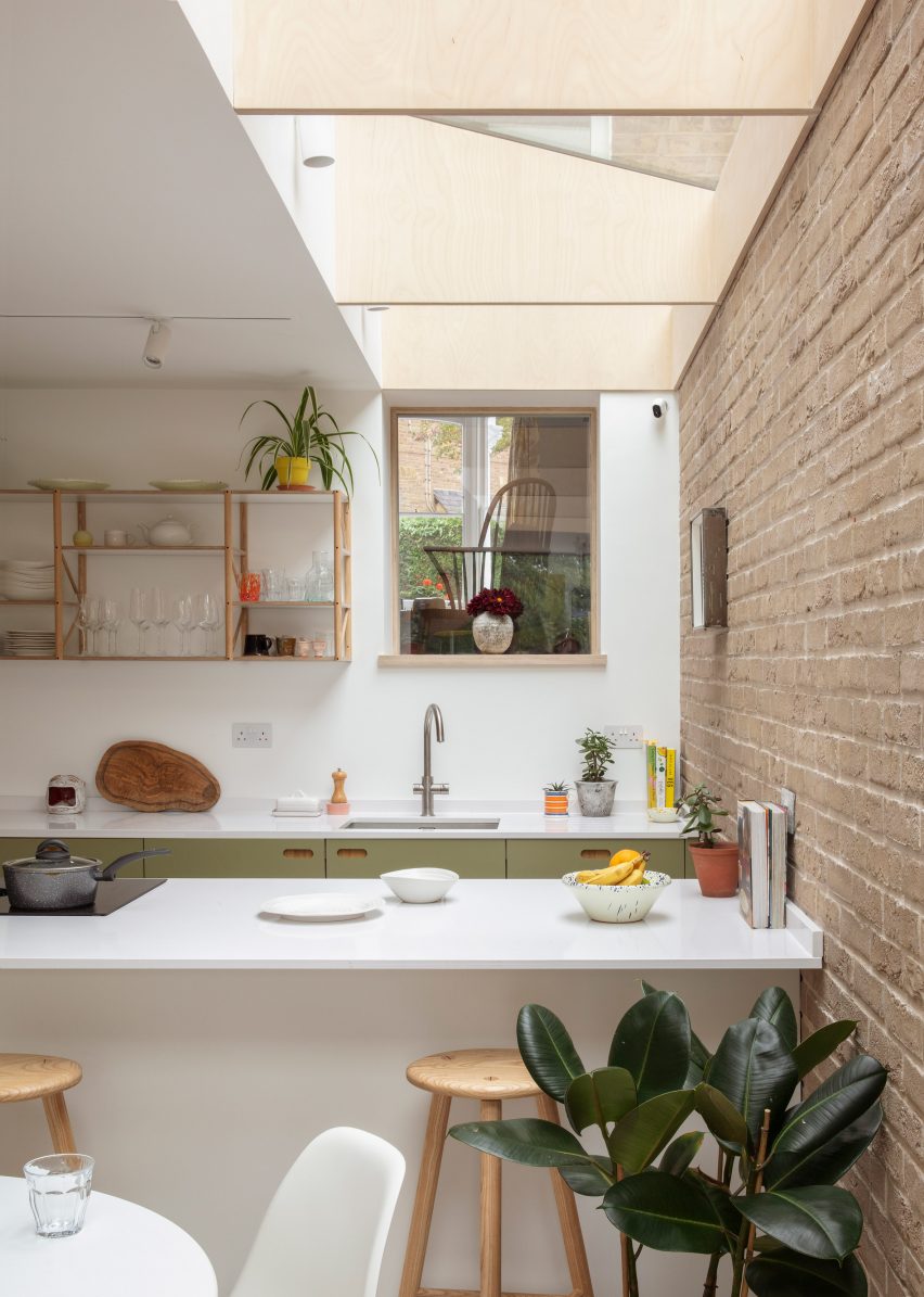 London Extension and Gallery is a residential extension in South London by Delve Architects