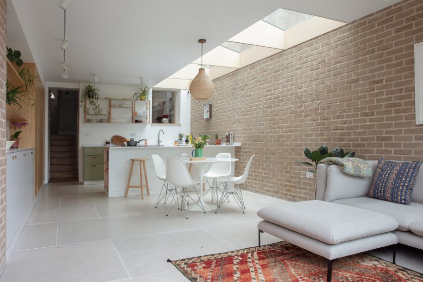 London Extension and Gallery is a residential extension in South London by Delve Architects