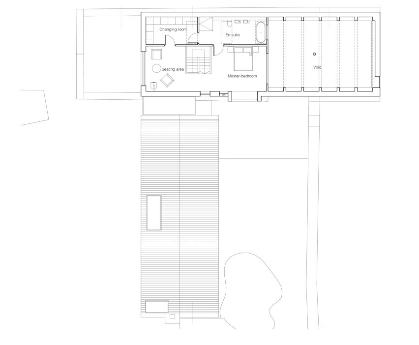 First floor plan of Mannal House