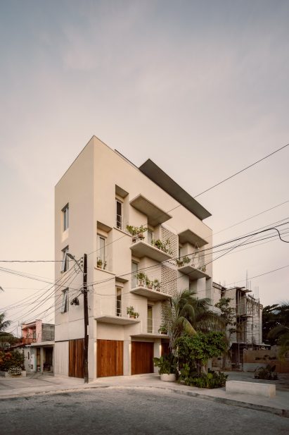 Mexico apartment block