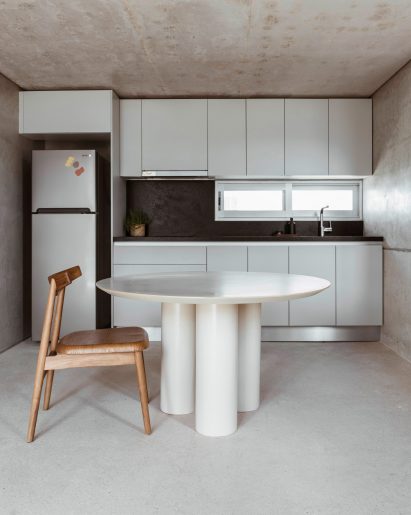 White kitchen