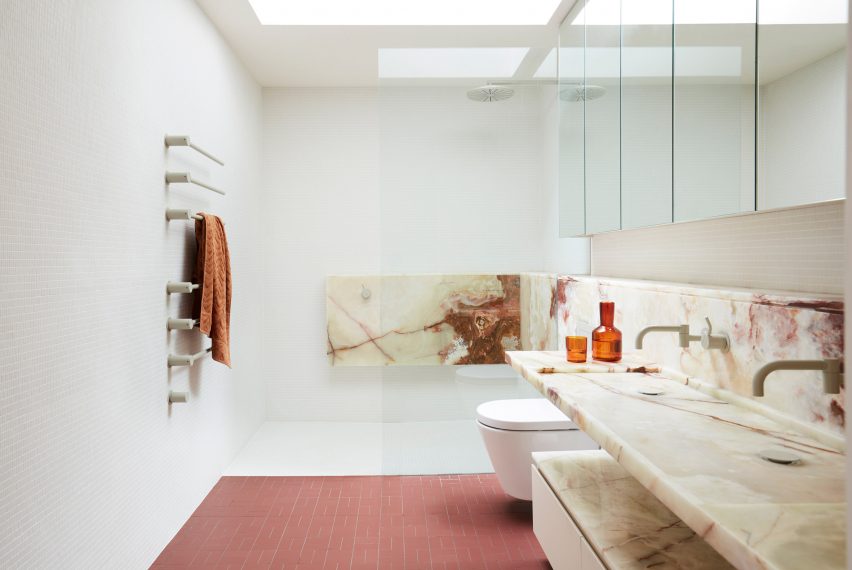 Bathroom interior of Dream Weaver penthouse designed by YSG