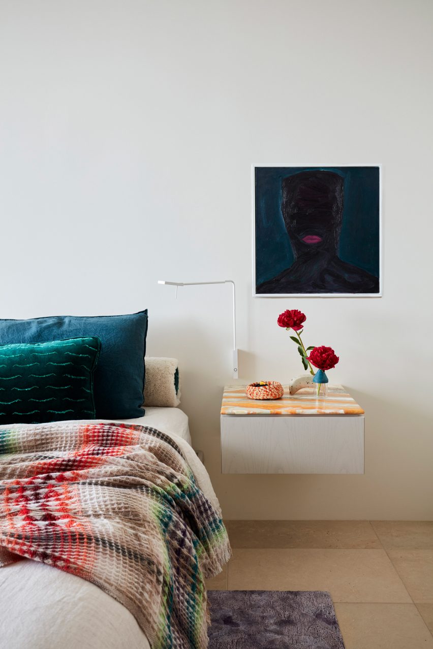 Bedroom interior of Dream Weaver penthouse designed by YSG
