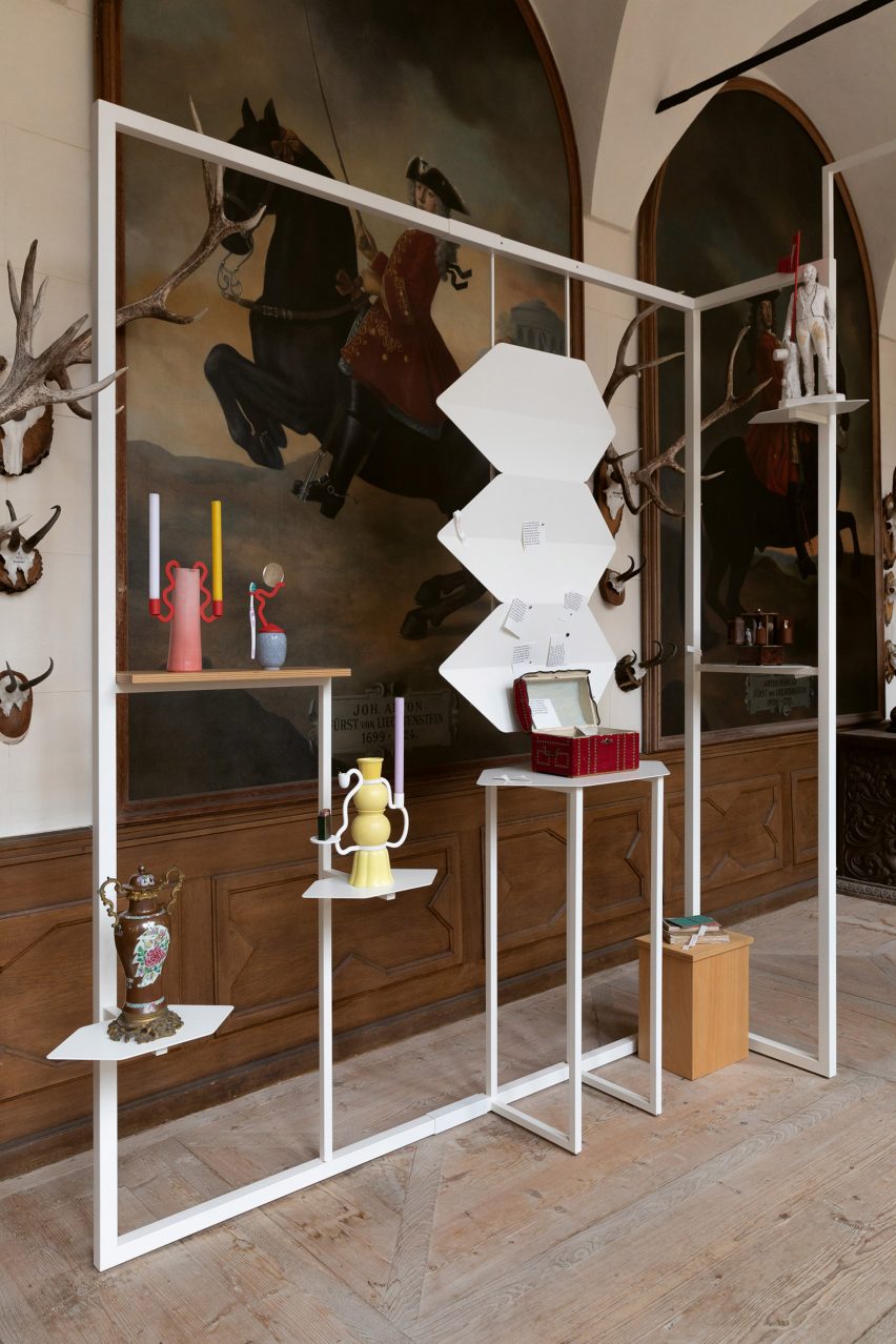 South Pointing Fish found objects by Johanna Pichlbauer in the East to West exhibition