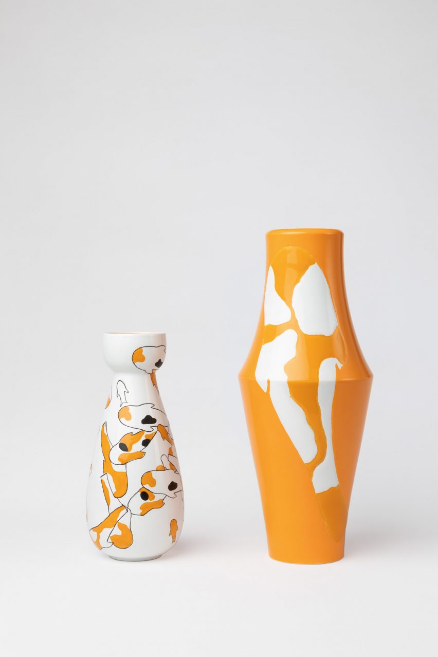 Koi Vases by Studio Sain