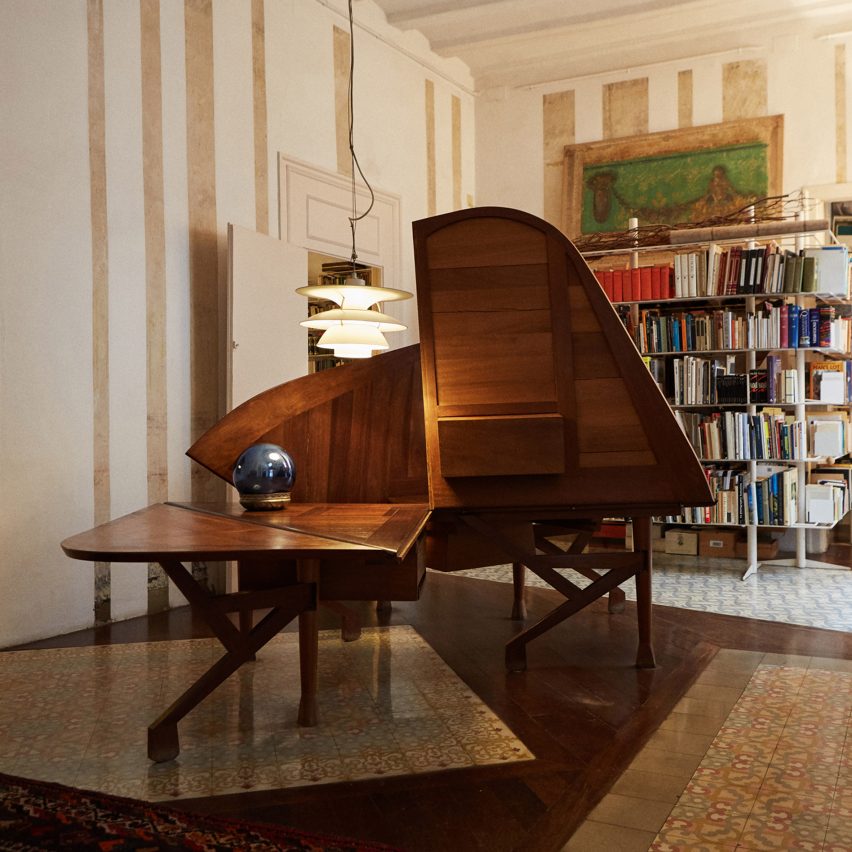 Enric Miralles at Milan design week 2022