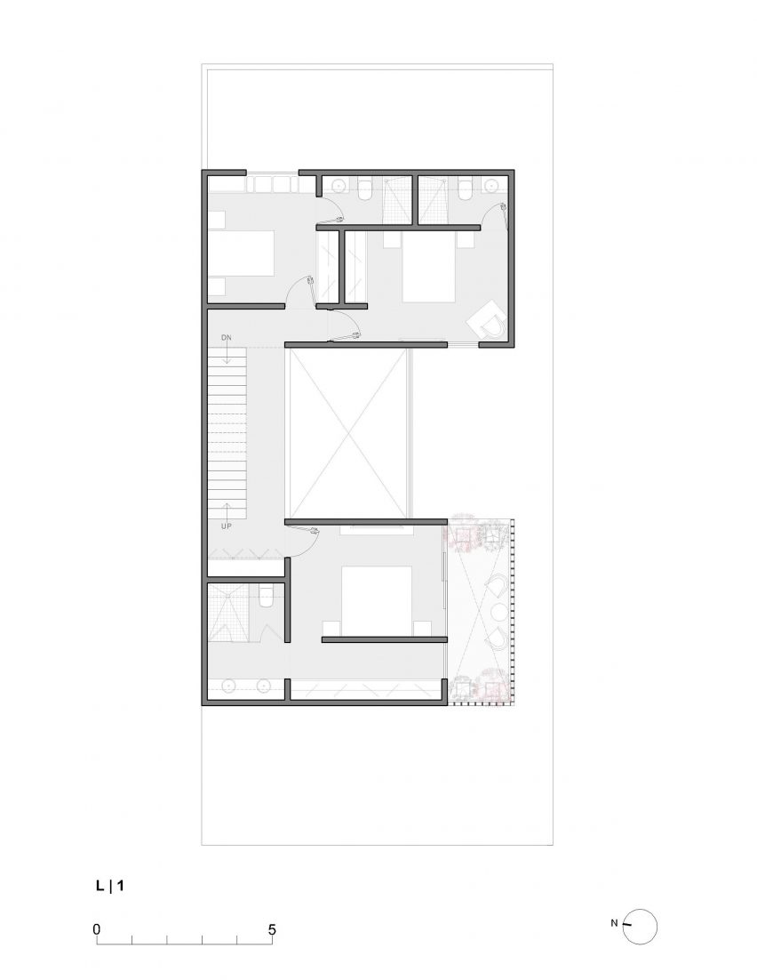 Level one floor plan