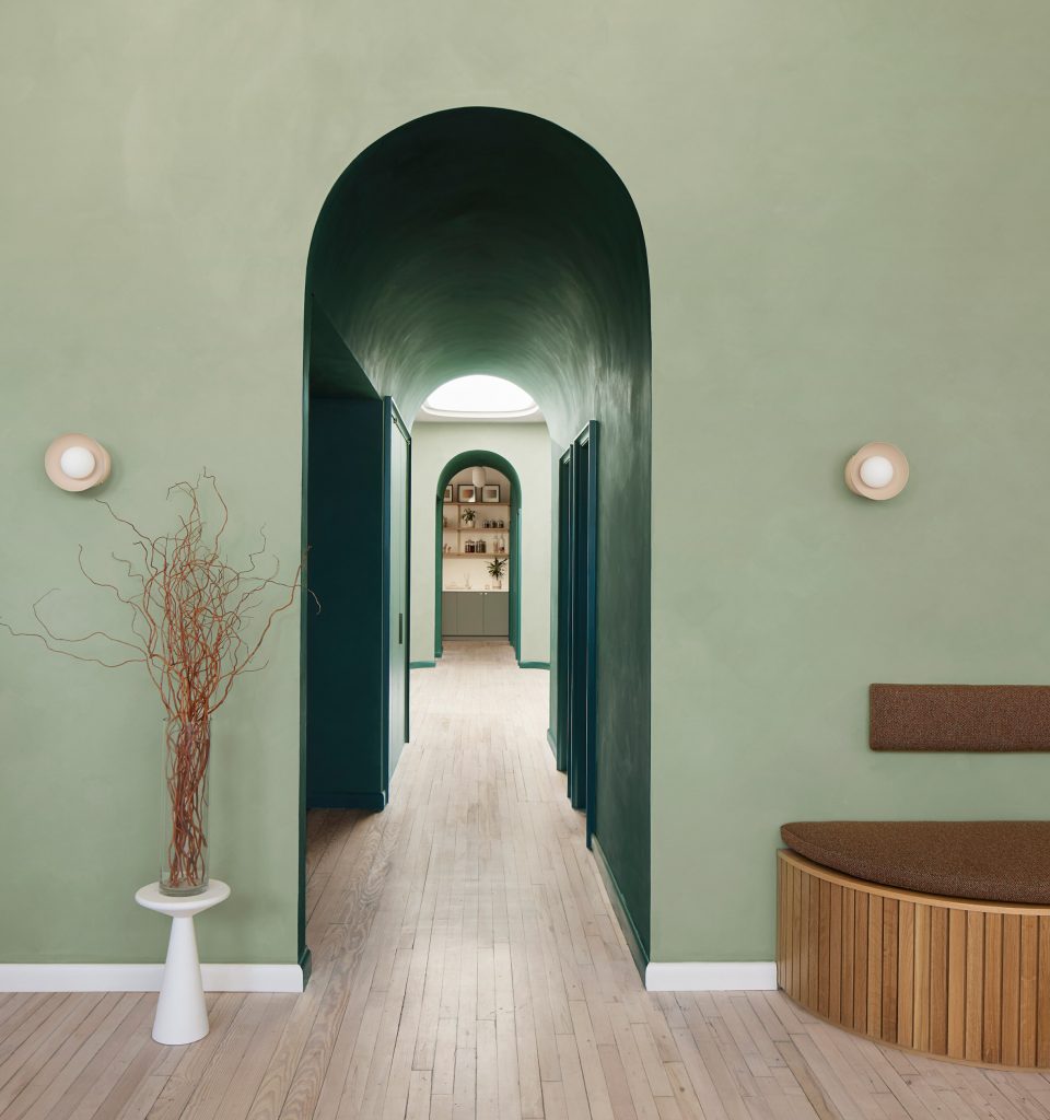 A green walled wellness centre