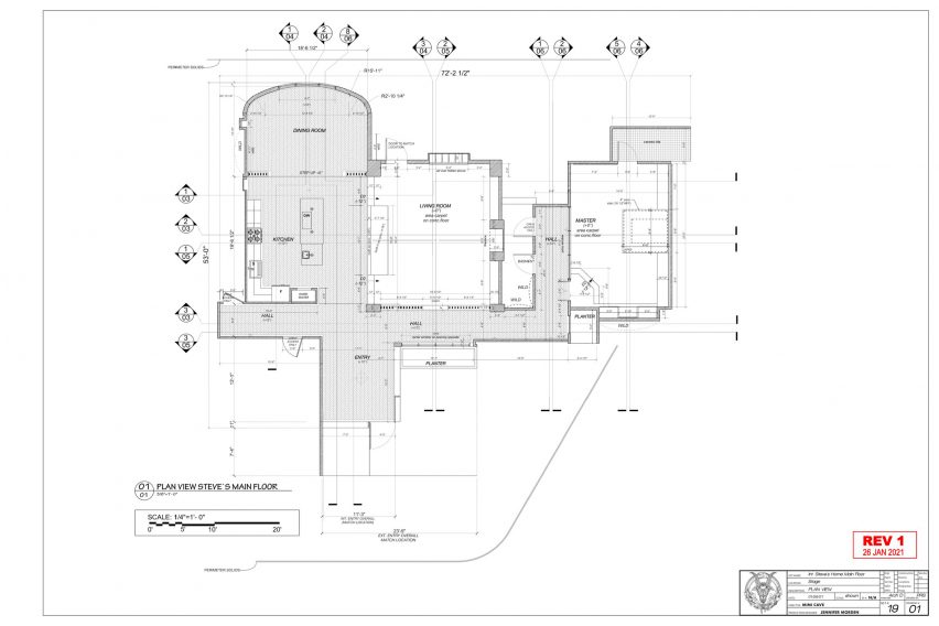 Main floor plan
