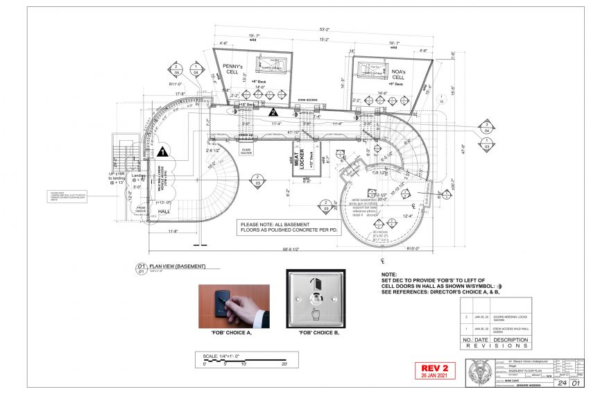 Basement floor plan